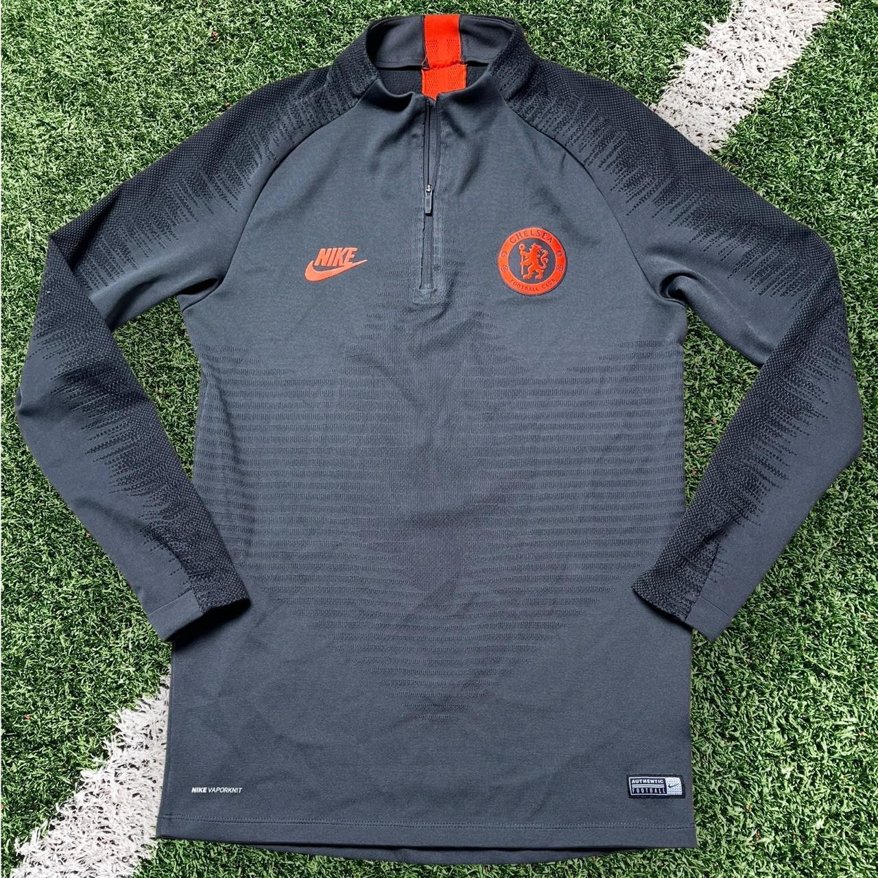 Chelsea Nike Vaporknit Pre Match 1 4 Zip Top 2019 20 Men s Small Origi Free Kick Football Shirts