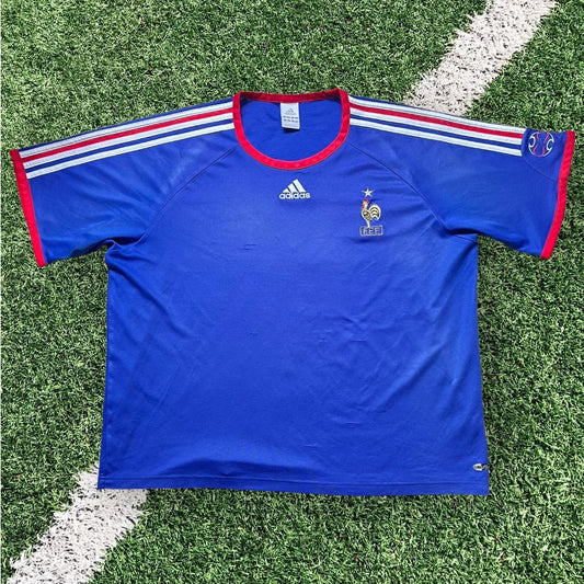 France Football Shirt 2005/06 Adidas Training Kit Top Original Men's 2XL