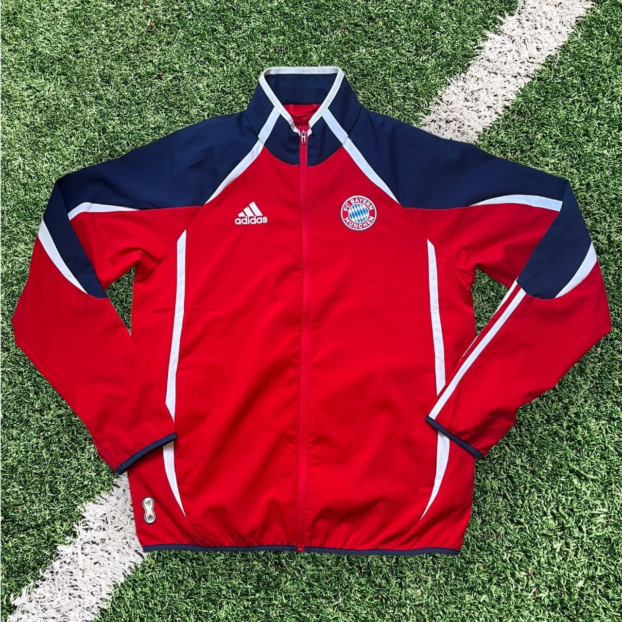 Bayern Munich Jacket 2021/22 Adidas Teamgeist Woven Full Zip Coat