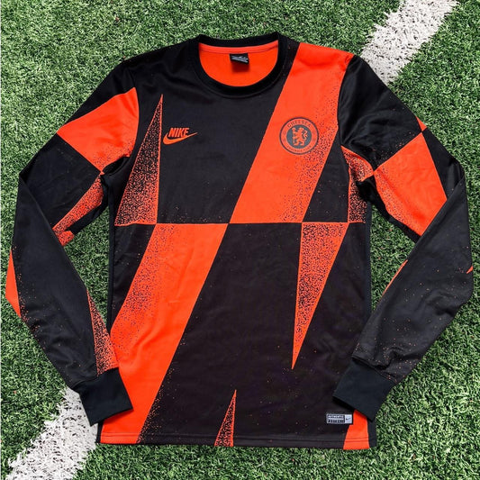 Chelsea Nike London Pre Match Long Sleeve Jumper 2019/20 Men's Small Original