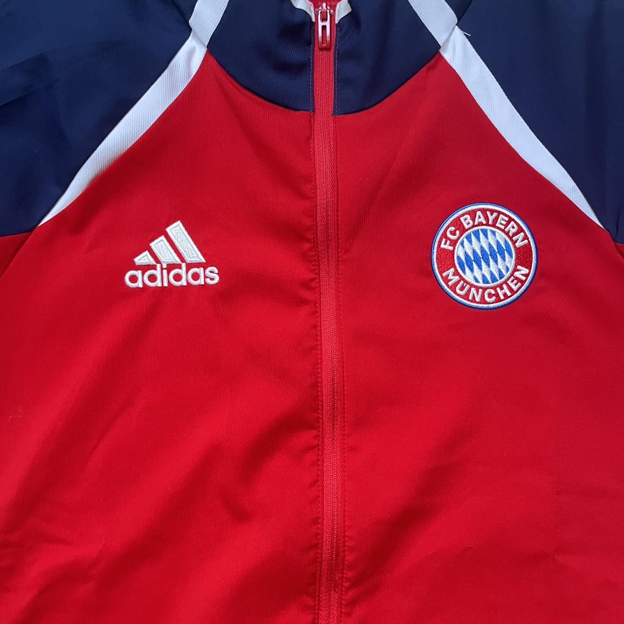 Bayern Munich Jacket 2021/22 Adidas Teamgeist Woven Full Zip Coat