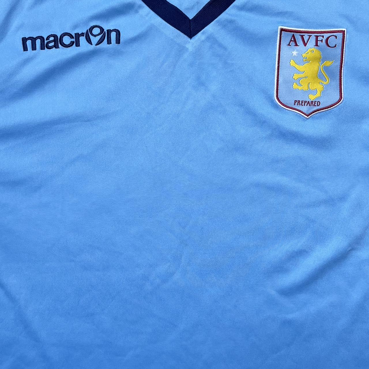 Aston Villa Football Shirt 2013/14 Macron Training Top Men's Large Original